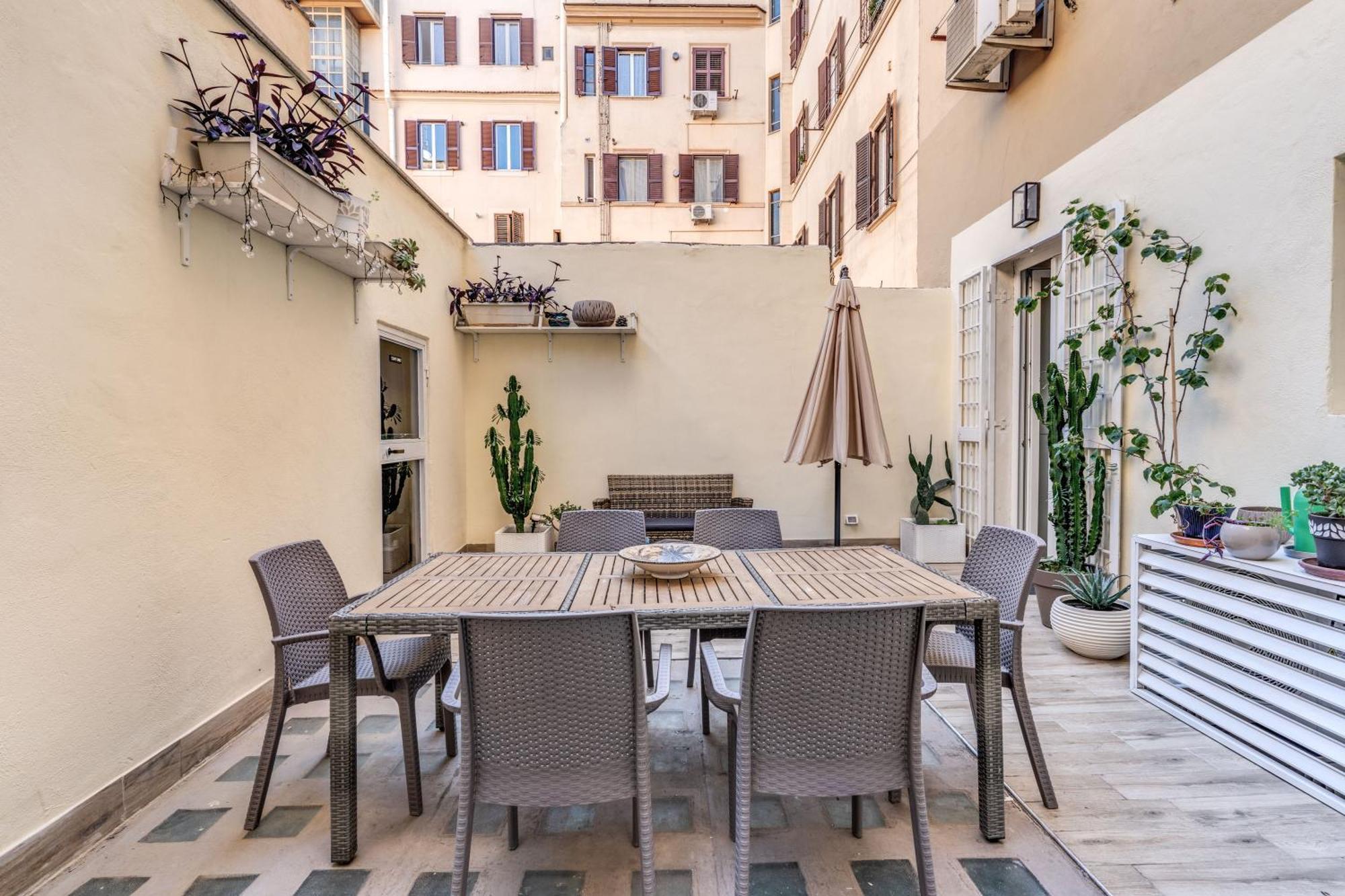 Nala Luxury Apartment With Terrace Rome Buitenkant foto